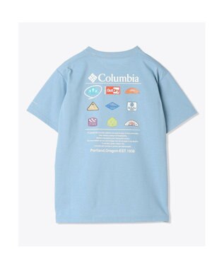 Columbia Columbia/ 【KIDS】スタックブルックグラフィックショートスリーブTシャツ /コロンビア Ripple Blue