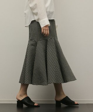 GRACE CONTINENTAL チェックマーメイドスカート