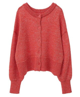 Green Parks ２ｗａｙ　スパンコールニットプルオーバー Red