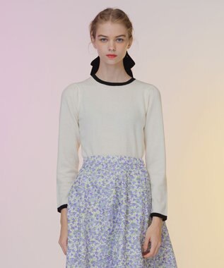 TOCCA 【洗える！】CASHEMERE プルオーバー アイボリー系