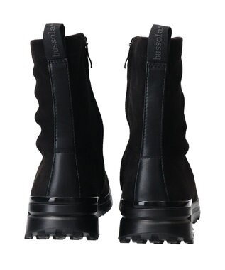 INTER-CHAUSSURES 【BUSSOLA】スニーカーブーツ ブラックスウェード