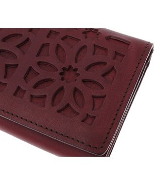 genten カットワーク 名刺入れ ワイン