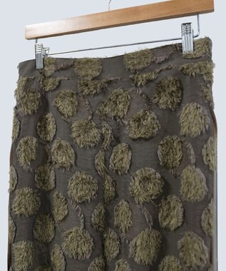 COQ SEA DOT ジャガードサイドラインパンツ カーキ