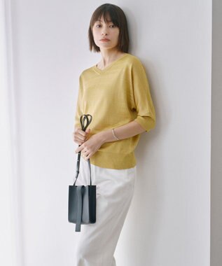 ICB 【洗える】 ウォーターリサイクルデニム オフホワイト系