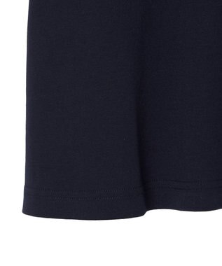 JOSEPH 【洗える】ポプリンジャージー　キャップスリーブティーシャツ Navy