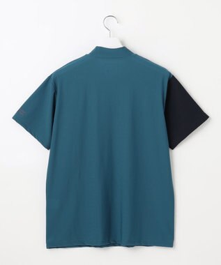 23区GOLF 【MEN】AIR TOOLライト モックネック ダルブルー系