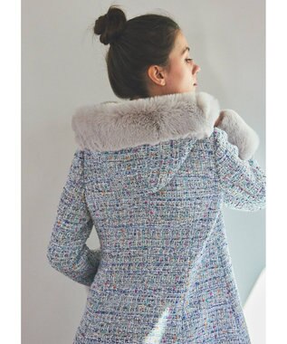 TOCCA WINTER ROMANCE 30周年記念スペシャルコート ブルー系