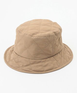 J.PRESS YORK STREET 【UNISEX】ロゴ刺繍バケットハット ベージュ系