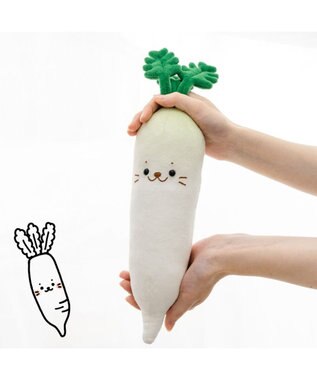 Mother garden しろたん 白いものたくさんシリーズ 《大根》 店舗限定 大根