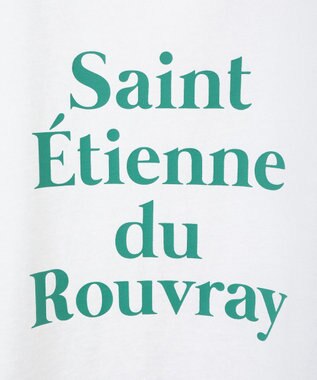 Green Parks 多段フェミニンロゴボックスＴシャツ Off White