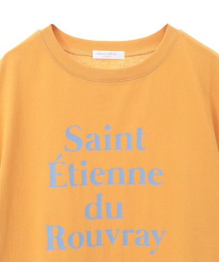 Green Parks 多段フェミニンロゴボックスＴシャツ Orange