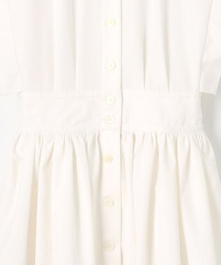 #Newans レイヤードデザインシャツワンピース ホワイト