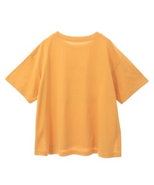 Green Parks 多段フェミニンロゴボックスＴシャツ Orange