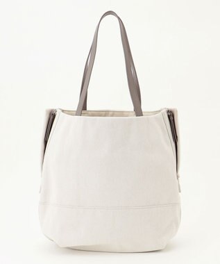 Y'SACCS デニムトートバッグ　Mサイズ アイボリー