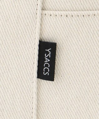 Y'SACCS デニムトートバッグ　Mサイズ アイボリー