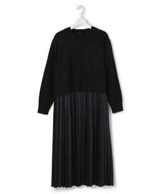 23区 S 【先行予約】ニットセットアップ プリーツコンビ ワンピース