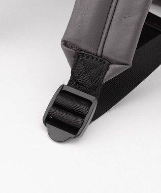 JOSEPH HOMME シンセティックソフトレザー　バックパック グレー系