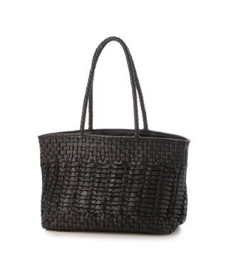 UNBILLION ペルケ perche / 牛革メッシュ編みトートS ブラック