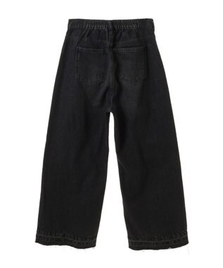 Green Parks デニムバギーパンツ Black