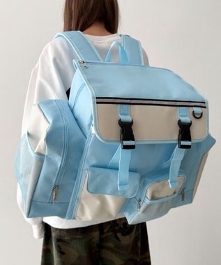 WEGO BIGポケット拡張バックパック 柄3