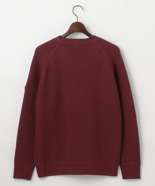 JOSEPH ABBOUD MOUNTAIN 【軽量】バルキーウール　トレーナー ニット ワイン系
