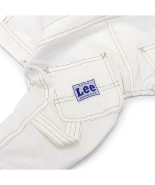 PET PARADISE Ｌｅｅ ホワイトデニム オーバーオール 小型犬 ホワイト