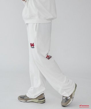 WEGO 別注Hondaグラフィックスウェットパンツ ホワイト