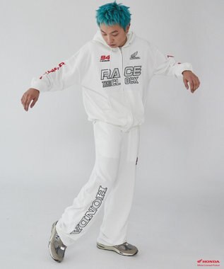 WEGO 別注Hondaグラフィックスウェットパンツ ホワイト