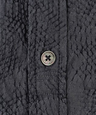 JOSEPH HOMME アブストラクトジャガード レギュラーカラーシャツ グレー系