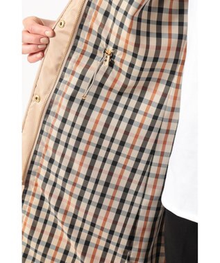 DAKS ライトウェイト キルティングコート ベージュ