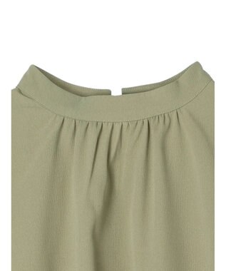 Green Parks ・ＥＬＥＮＣＡＲＥ　ＤＵＥ　ハイネックブラウス Light Khaki