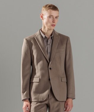 JOSEPH HOMME グロッシーウール　ジャケット ベージュ系