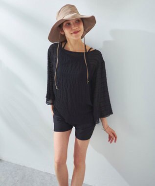  【Ocean Pacific】シアートップス付き4点セット水着