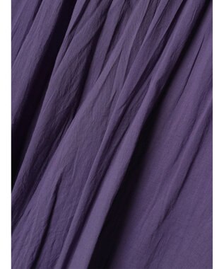 CRAFT STANDARD BOUTIQUE コットンボイルギャザースカート Purple
