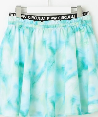 PW CIRCULUS 【ペチパンツ付】【WOMEN】タイダイ フレアスカート ゴルフウェア レディース ブルー系5