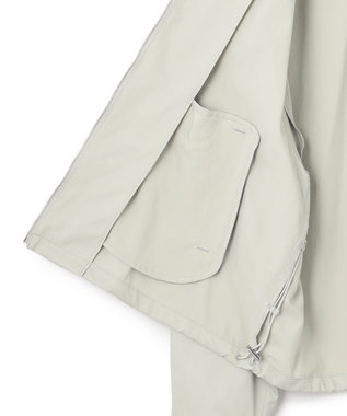 ICB 【接触冷感・UVカット・撥水・洗える】 ナイロンタスランツイル ブルゾン ピスタチオ系