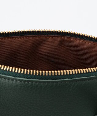 UNBILLION perche / 牛革オイル2wayテープショルダーS グリーン