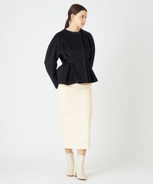 BEIGE， 【WEB限定】EMERAUDE / ファージャケット Black