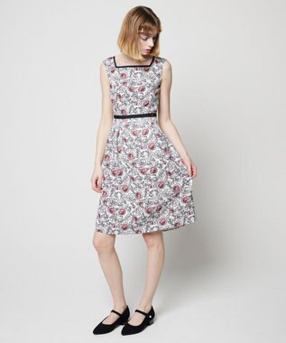 TOCCA 【消臭＆洗える！】NEW YORK CITY ROSE ドレス アイボリー系5