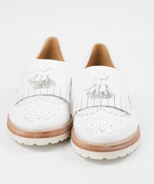 BONTRE 【LucaGrossi/ルカグロッシ】メダリオンタッセルローファー/B778M-RS ホワイト