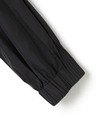 ICB 【洗える】 エステルメモリータフタ ブルゾン ブラック系