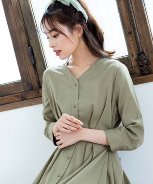 洗える 大人上品な雰囲気のバックリボンワンピース Tiaclasse ファッション通販 公式通販 オンワード クローゼット