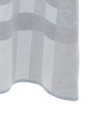 earth music&ecology Ｓｅｔ２点ショートニット＋チェックワンピース Gray