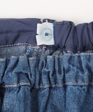 ANY KIDS デニム ワイド パンツ ブルー系デニム