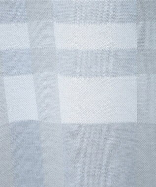 earth music&ecology Ｓｅｔ２点ショートニット＋チェックワンピース Gray