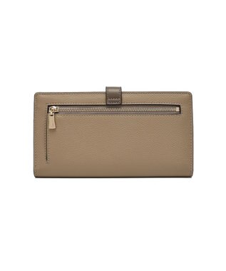 style code 【PADMA/パドマ】ベルトデザイン　シュリンクレザー薄マチ長財布 ベージュ