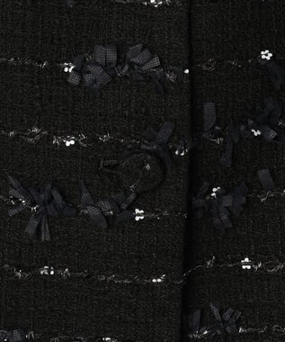 TOCCA 【八木アリサさん着用】【消臭】FLOWER HIDE AND SEEK ジレ ブラック系