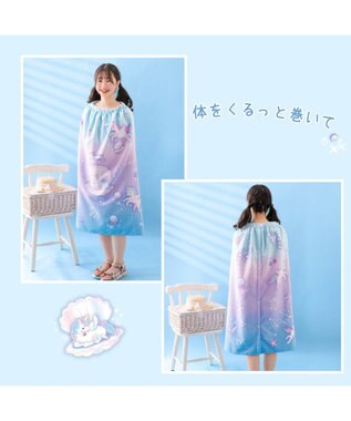 Mother garden マザーガーデン ユニコーン 水泳 ラップタオル 100cm ユニコーン