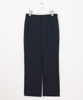 J.PRESS LADIES L 【セットアップ対応】ファンマートロストレッチ テーパード パンツ ネイビー系