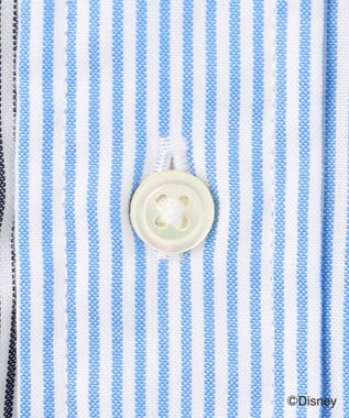 J.PRESS MEN 【DISNEY COLLECTION】【UNISEX】ピンオックス シャツ/ B.D. / ミッキーマウス ネイビー系9